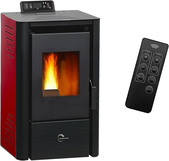 Poêle à granulés programmable