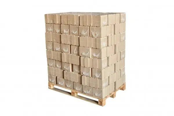 Briquettes bois dur carrées sous film – 960 kg