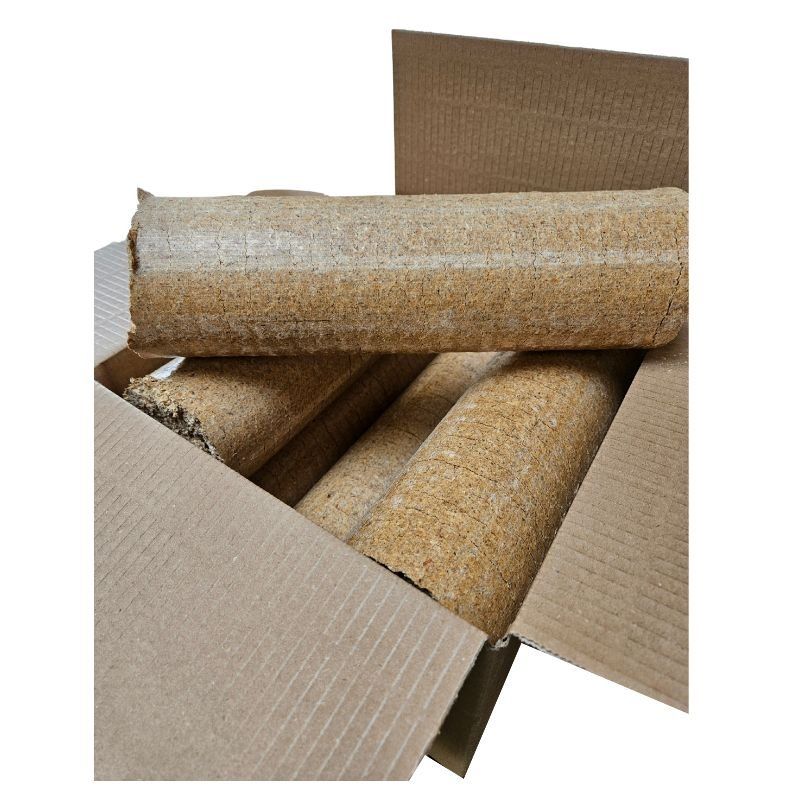 Bûches compressées Confort – 80 cartons de 6 – palette env. 960 kg