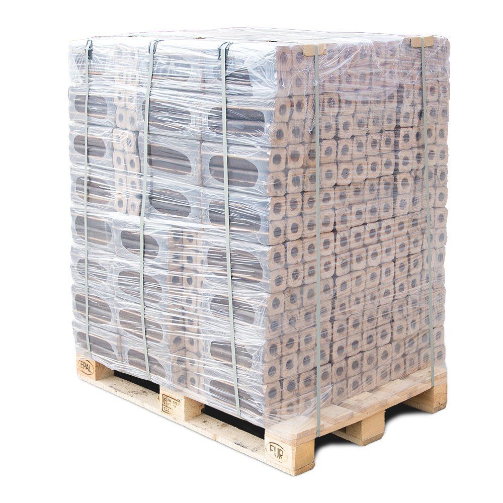 Briquettes de lignite REKORD – 900 kg – 90 paquets de 10 kg