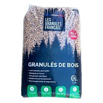 Granulés français – 63 sacs (945 kg)