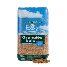 Granulés E02 – palette de 66 sacs de 15 kg