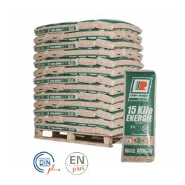 Granulés VAN ROJE – palette de 65 sacs de 15 kg