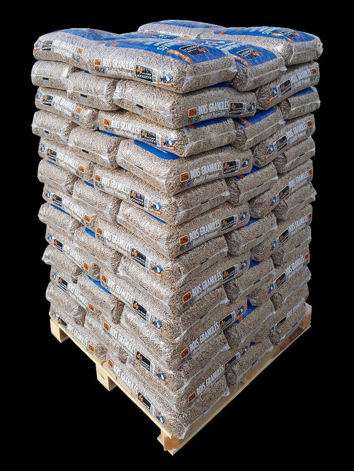 Granulés Woodstock – palette de 72 sacs de 15 kg