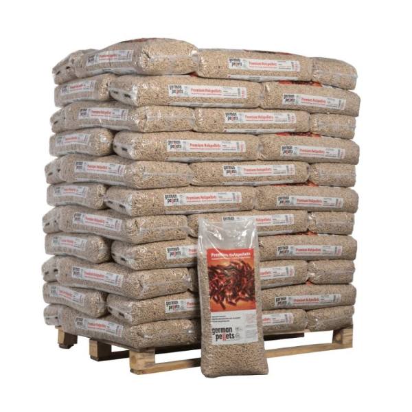 Pellets German – palete de 66 sacos de 15 kg