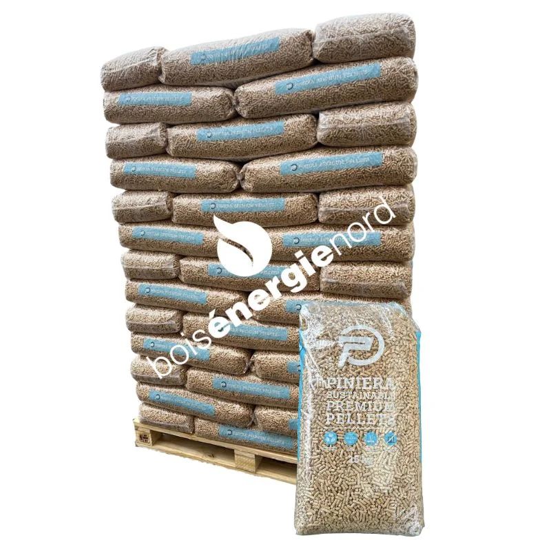 Granulés PINIERA – palette de 78 sacs de 15 kg