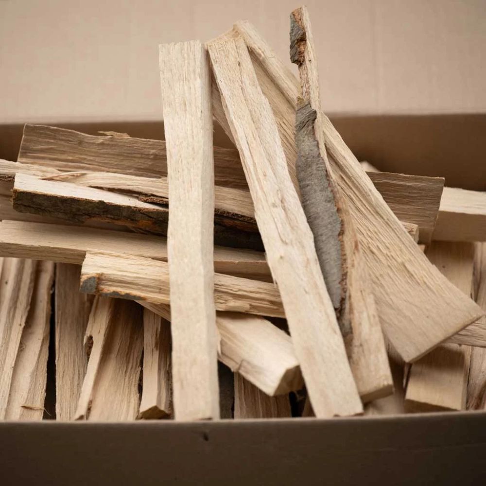 Bois d'allumage hêtre 25 cm en carton
