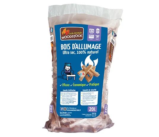 Bois d'allumage Woodstock – 40 litres