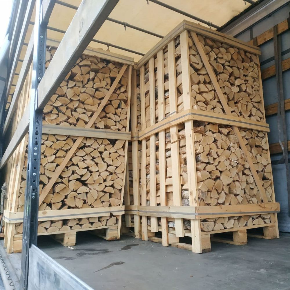 Camion complet de bois de chauffage bouleau – 50 stères