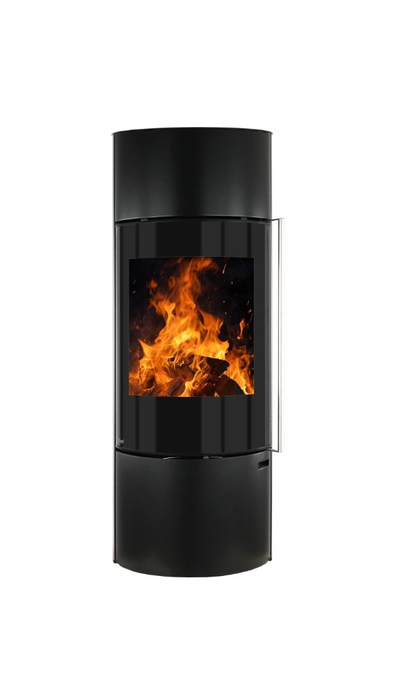 Poêle à bois Ember F-11 VG porte tout verre