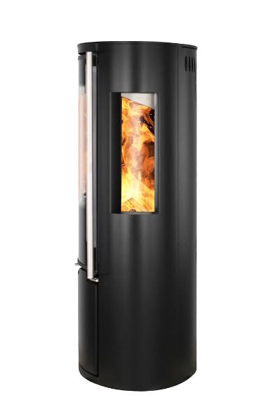 Poêle à bois Ember E-15 VG trois faces vitrées