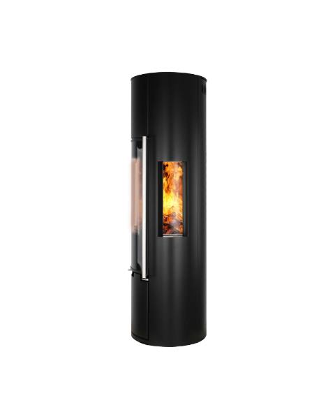 Poêle à bois Ember E-15 XL VG trois faces vitrées