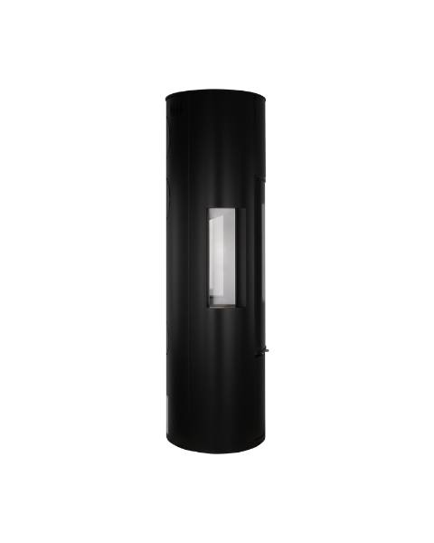 Poêle à bois Ember E-15 XL VG trois faces vitrées