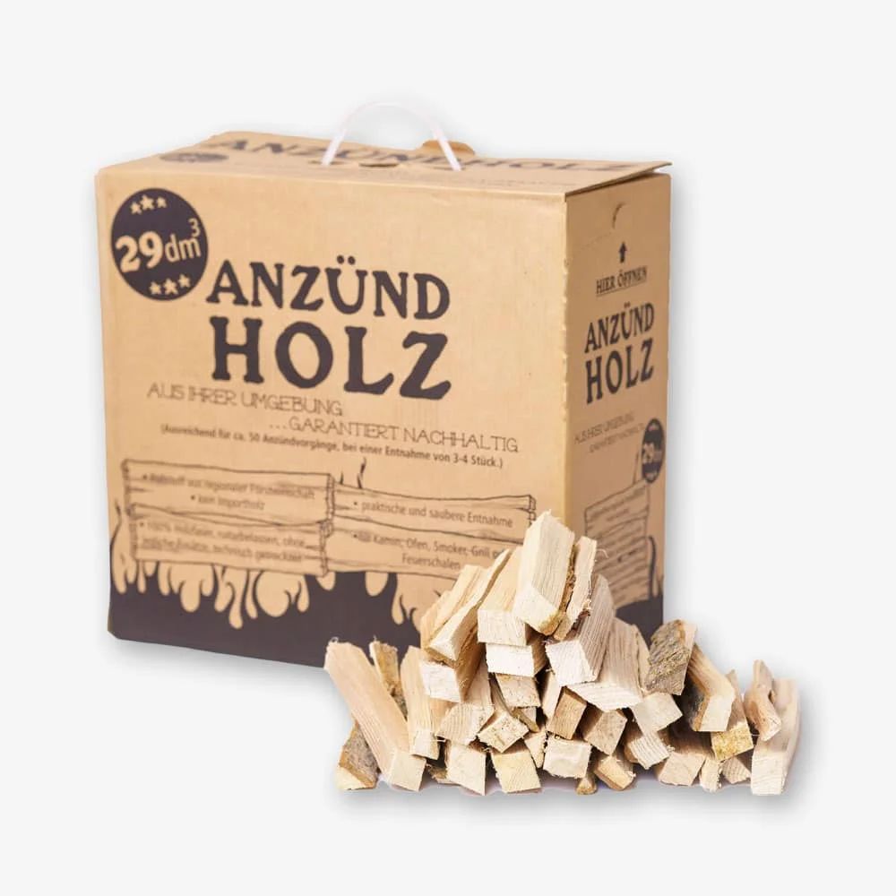 Bois d'allumage en carton – 10 kg