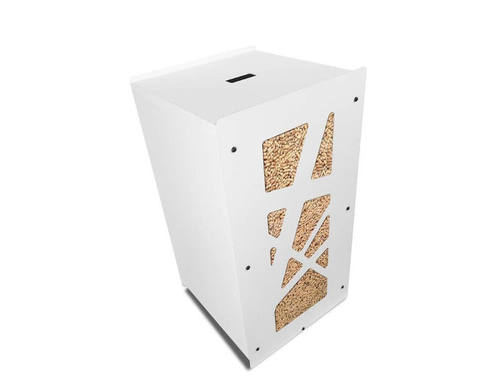 Coffre à granulés Granulebox Archi – blanc – 55 kg