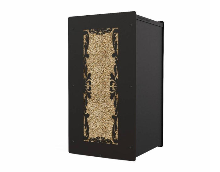 Coffre à granulés Granulebox Barok – noir – 55 kg