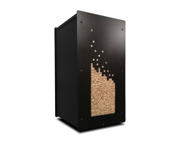 Coffre à granulés Granulebox Numérik – noir – 55 kg