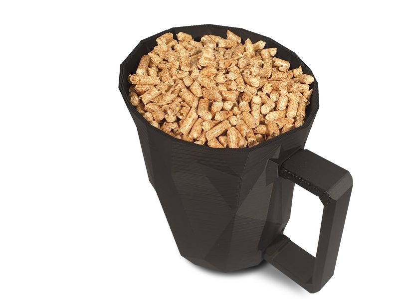 Pelle à granulés 3D
