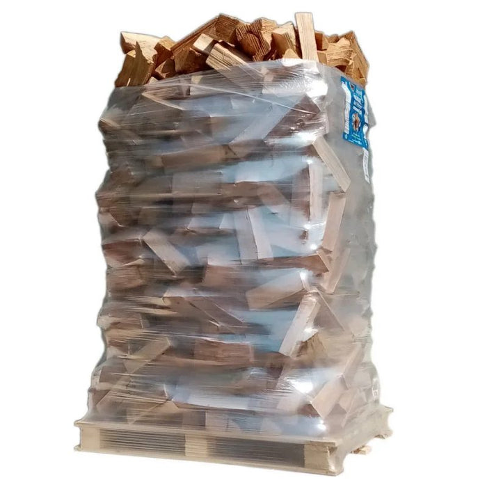 Bois de chauffage - 25 cm - Ballots sur palette - 2 m3 - Extra sec