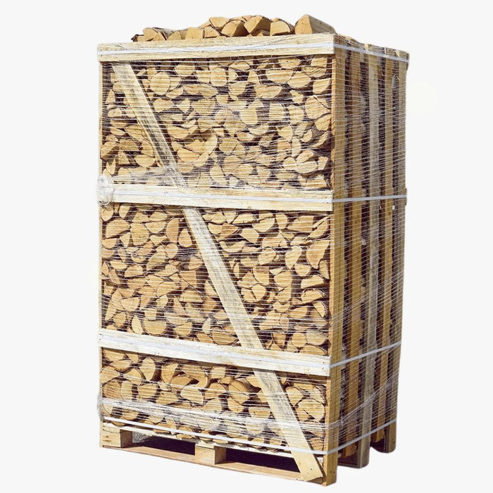 Bois de chauffage de frêne séché en chambre – 2 stères – 25 cm