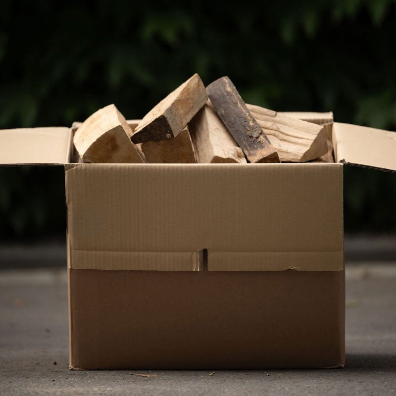 Hêtre séché en chambre 25cm en carton