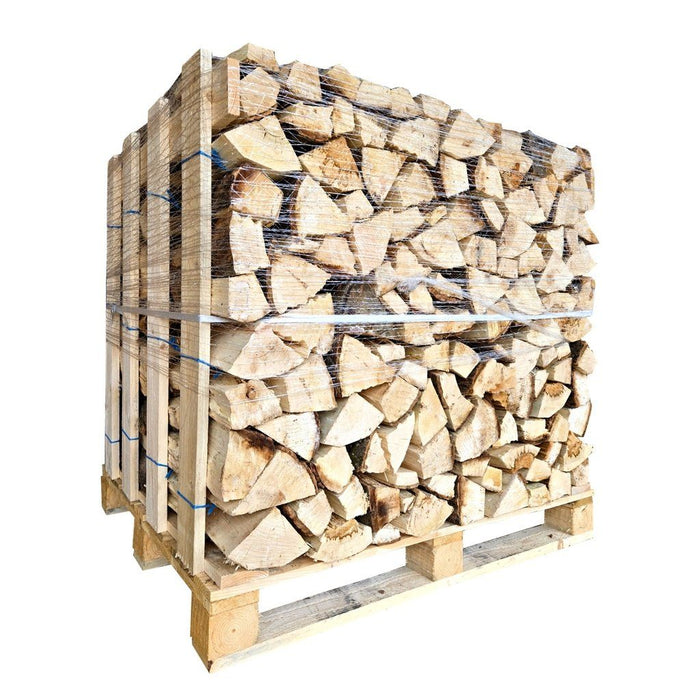 Bois pour poêle de masse - résineux, aulne, tremble étuvé 25 cm - 1,9 stère sur palette