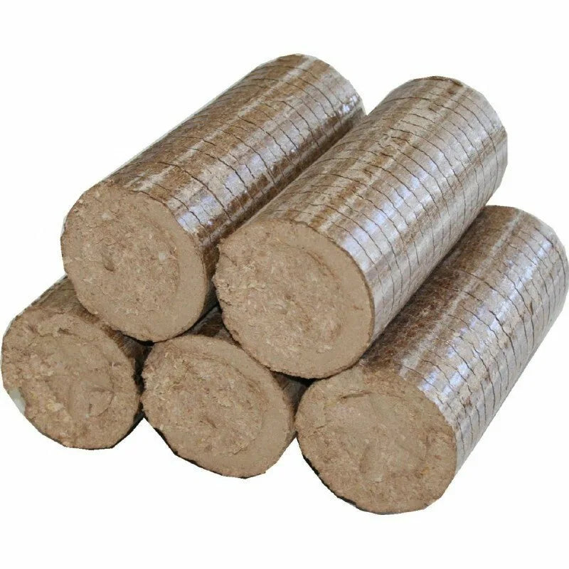Bûches longue durée en bois densifié - palette de 1 008 kg