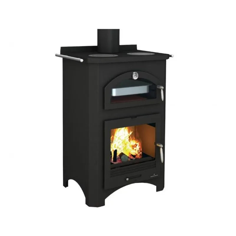 BRONPI Monza - 14 kW poêle à bois avec four