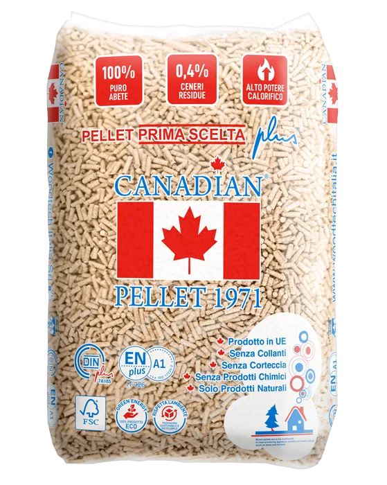 Canadian granulés de bois 15 kg - palette de 70 sacs (qualité premium canadienne)