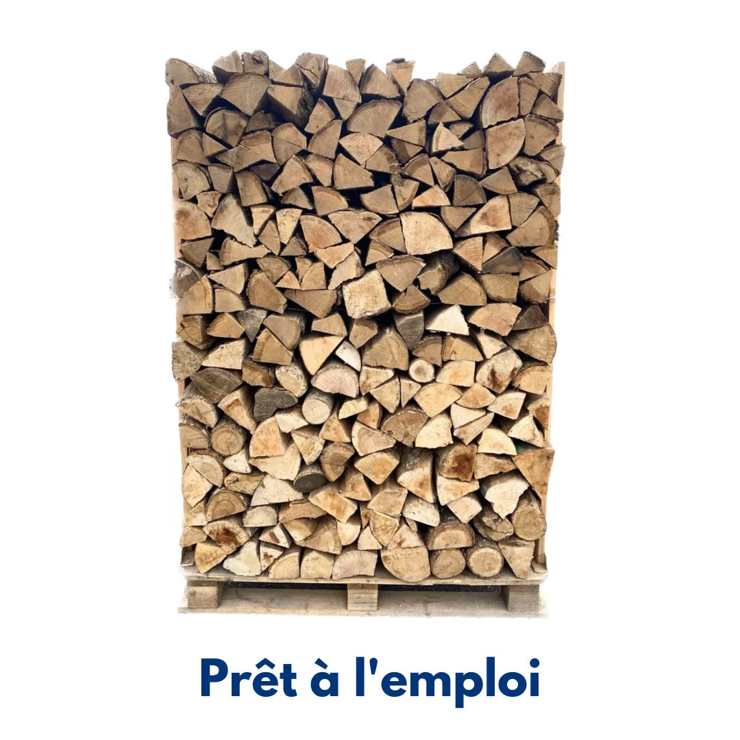 Deux palettes - chêne et hêtre-charme - 50 cm