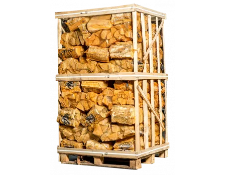 Bois de bouleau en filets - 15 sacs de 8 kg - 25 cm