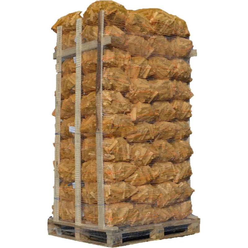 Bois de bouleau en filets - 80 sacs - 25 cm