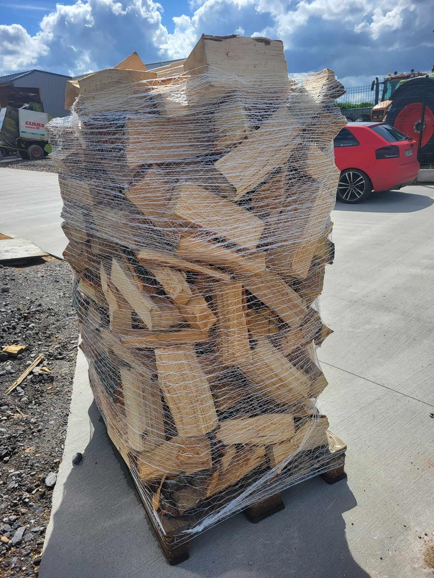 Bois de frêne en filets - 40 sacs de 8 kg
