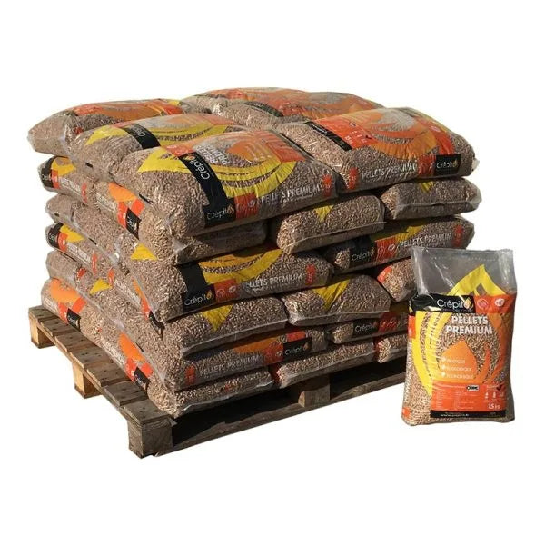 Granulés résineux - demi-palette de 36 sacs
