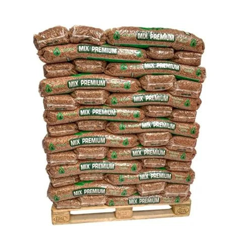 Granulés feuillus - palette de 65 sacs