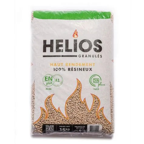 Granulés HELIOS - demi-palette de 35 sacs de 15 kg