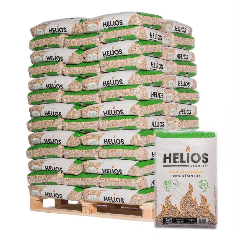 Granulés HELIOS - palette de 65 sacs de 15 kg