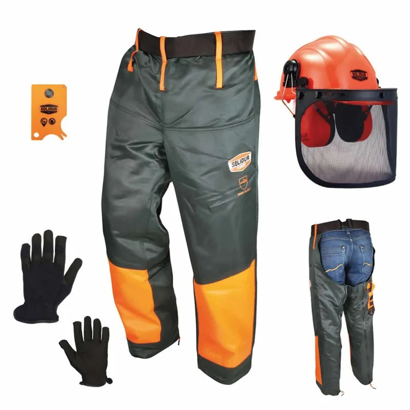 Kit sécurité bûcheronnage