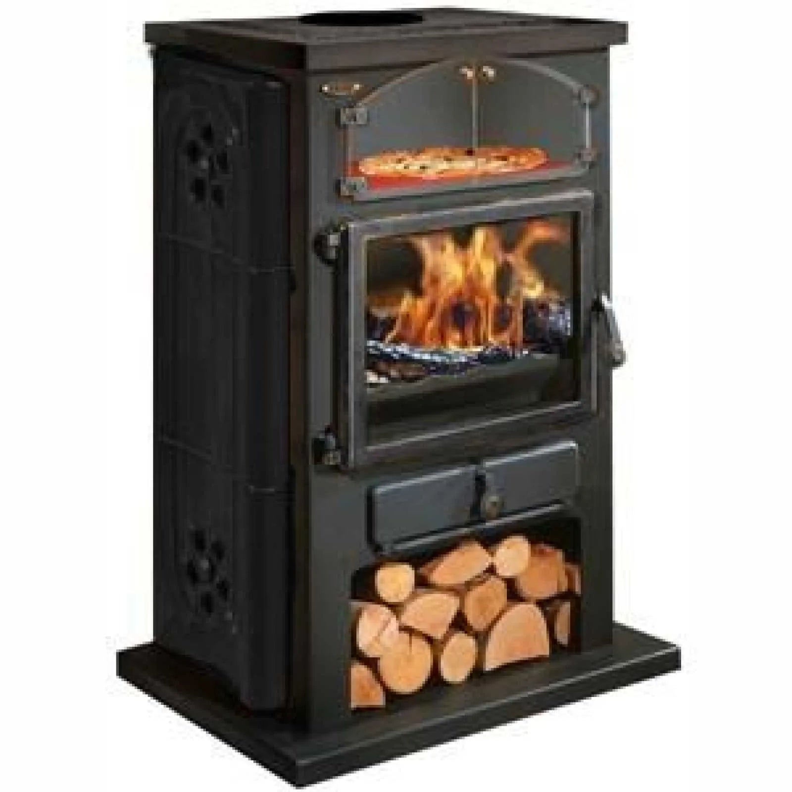 Poêle à bois Chamonix XXL céramique - 12 kW