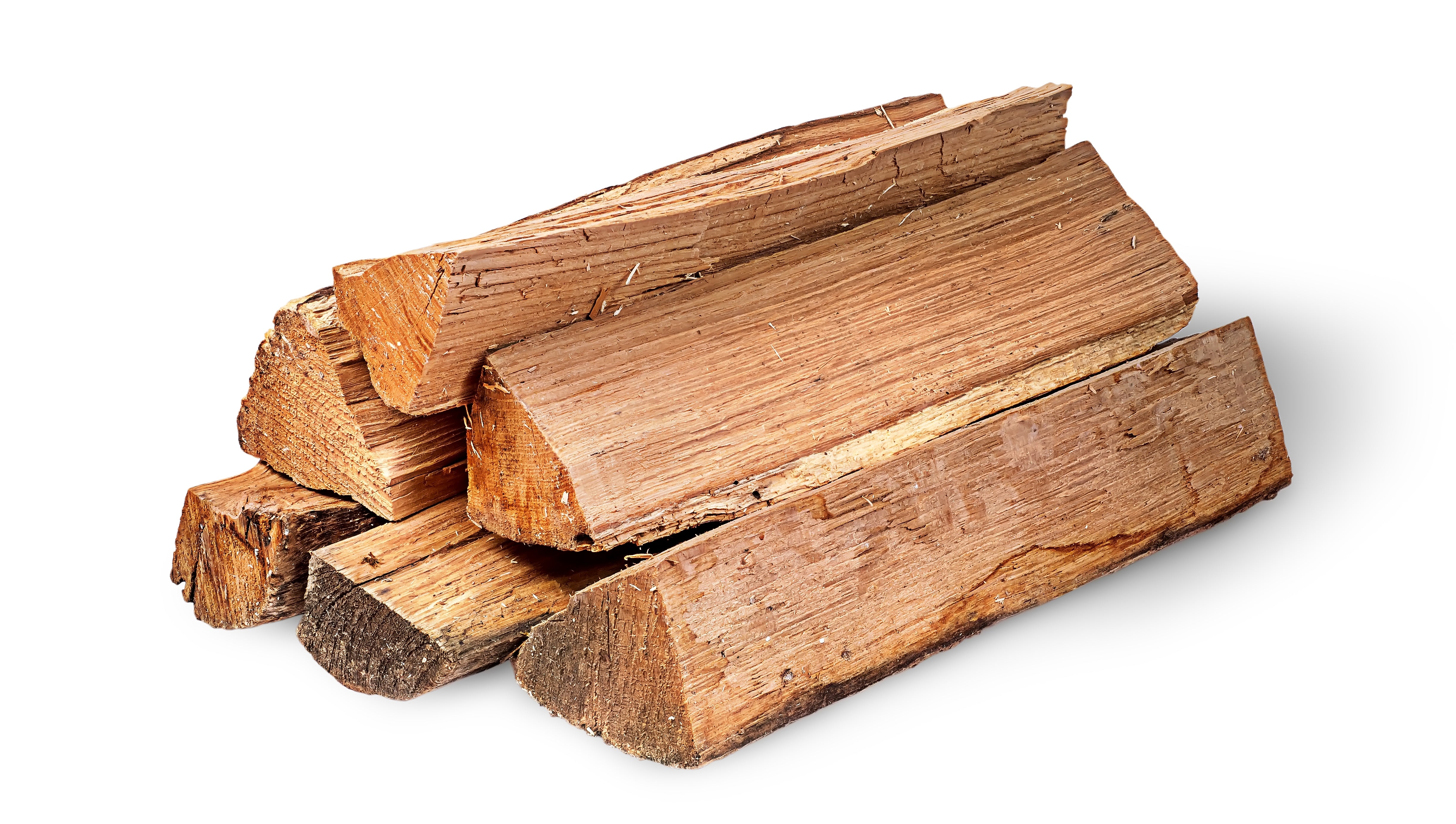 Palette de bois de chauffage charme